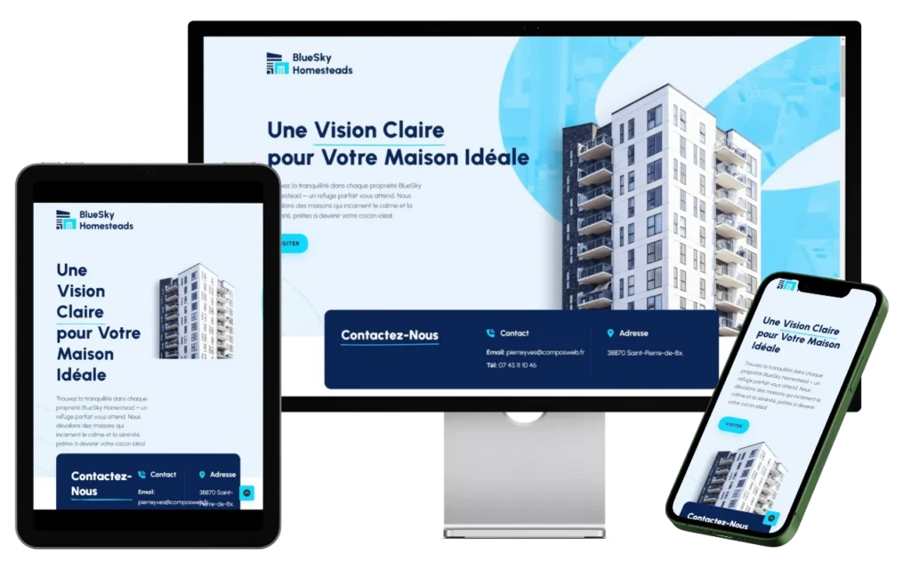Immobilier responsive