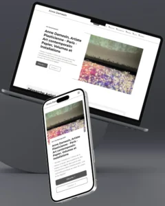Artiste desktop mobile